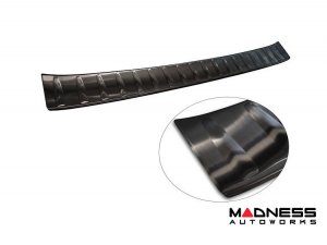 Volkswagen ID. Buzz Rear Bumper Sill Cover - Stainless Steel - Dark Brushed Finish